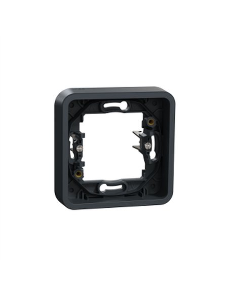 Marco 1 elemento con garras IP55 Gris