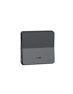 Pulsador con LED IP55 Gris