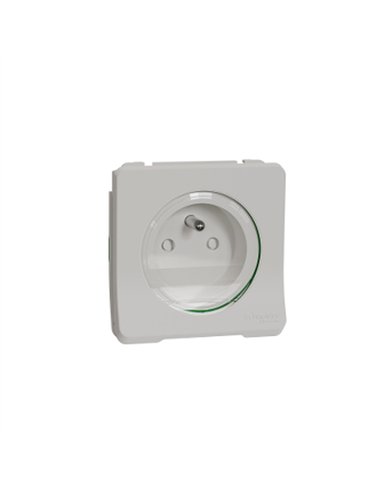 Base 2P+TTF conexion rapida IP55 Blanco
