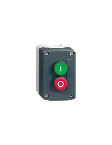 CAJA 2 PULS.VERDE-ROJO   I-O