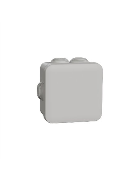 Caja IP55 Cuadrada 80x80 7 conos