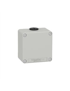 CAJA VACÍA GRIS SIN ORIFICIOS
