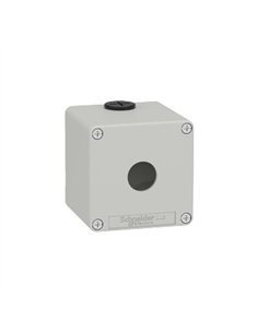 CAJA VACÍA GRIS 1 ORIFICIO