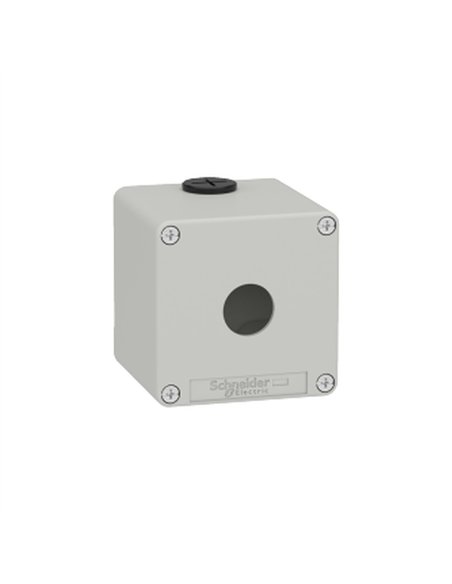 CAJA VACÍA GRIS 1 ORIFICIO