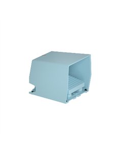 PEDAL MET AZUL 1POS 1NA+1NC C/CAPOT C/EN
