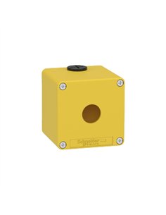 CAJA VACÍA AMARILLO 1 ORIFICIO