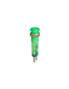 PILOTO LED 8MM 24V VERDE