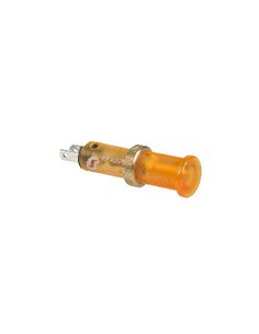 PILOTO LED 8mm 24V AMAR. NARANJA
