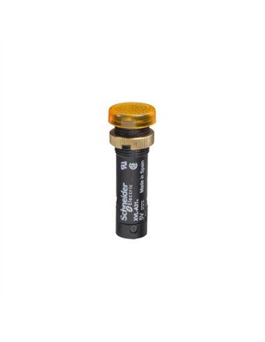 PILOTO LED 12mm 24V AMAR. NARANJA