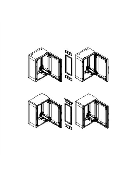 Marco union horizontal PLA15x4 7035