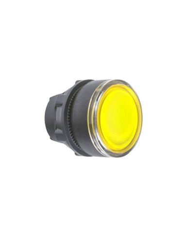 CABEZA PULS.LUM.AMARILLO LED