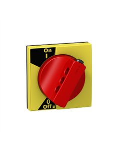 Adaptador mando+maneta rojo