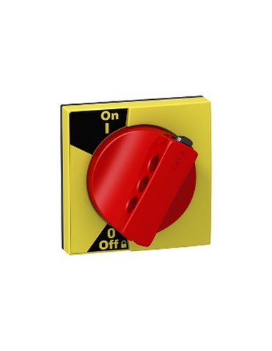 Adaptador mando+maneta rojo