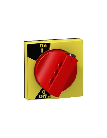 Adaptador mando+maneta rojo