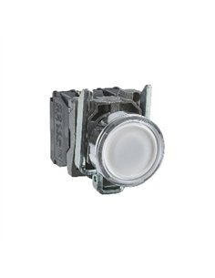 PULS LUM LED 230VCA 1NA+1NC BLANCO