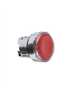 CABEZA PULS.RASANTE TRANSPAR.ROJO