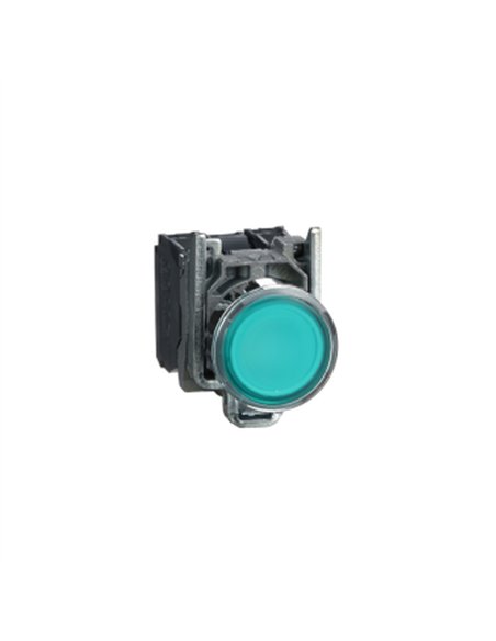 PULS LUM LED 120VCA 1NA+1NC VERDE