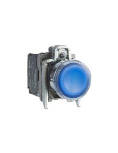 PULS.LUM.LED 24V "NA+NC" AZUL