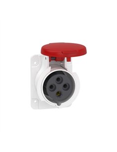 TOMA EMBUTIR RECTO 16A 3PT 380V IP44
