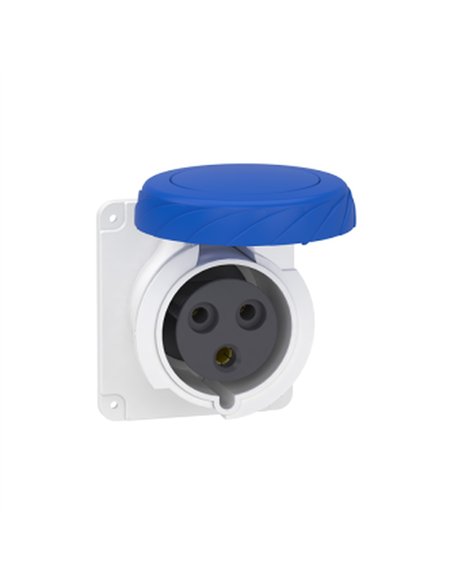 Base em rect 32A 2PT 200-250V IP67 Tor