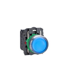 PULS.LUM.LED 24V NA+NC AZUL