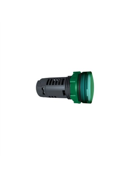 PIL.LUM.VERDE MONOBLOQUE 24V