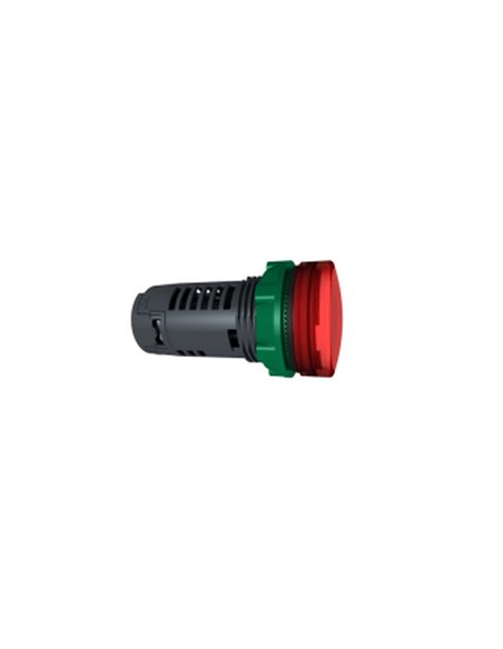 PIL.LUM.ROJO MONOBLOQUE 24V