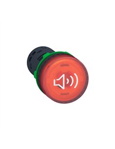 ZUMBADOR LUM.ROJO CONT. ・INT.24V AC/DC