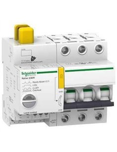 REFLEX 25A 3P automatic switch with TI24 protection and compact design.