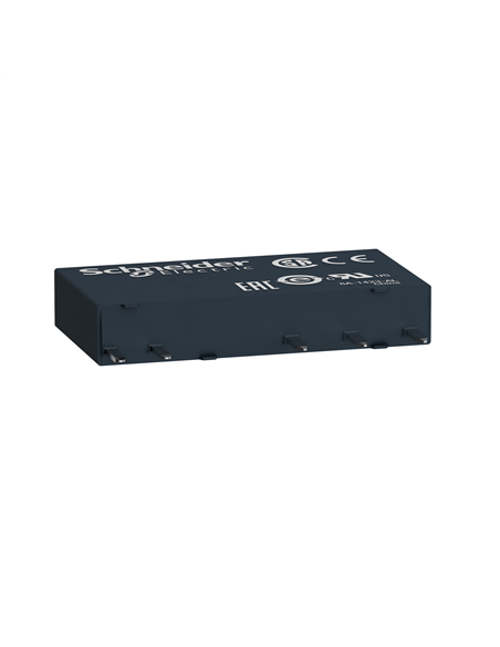 Relé RELﾉ 1NANC, 6A, 60 VDC, ideal para circuitos de baja tensión.
