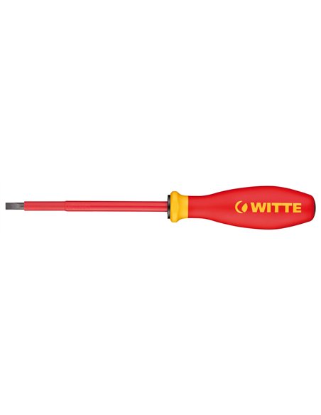 Witte-74052-Destornillador aislado de boca plana PRO VDE (3,0x100)