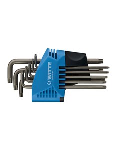 Witte-45032-Juego de 8 llaves Torx acodadas