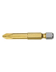 Witte-27553-Punta Phillips STANDARD TIN guía 1/4" larga (PH3x50)