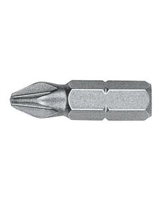 Witte-27048-Caja de 50 puntas Pozidriv STANDARD guía 1/4" corta (PZ.4 x 32)