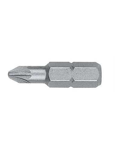 Witte-27812-Punta Pozidriv STANDARD guía 5/16" corta (PZ2x32)