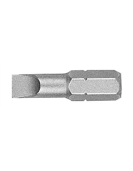 Witte-26413-Punta plana STANDARD guía 1/4" corta (6x25)