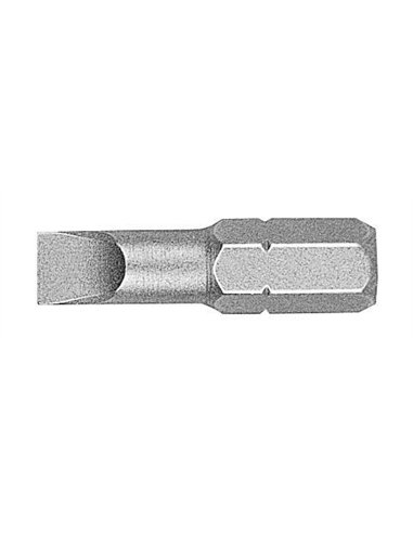 Witte-26414-Punta plana STANDARD guía 1/4" corta (6,5x25)