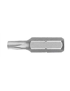 Witte-29501-Punta Torx STANDARD guía 1/4" corta (T8x25)