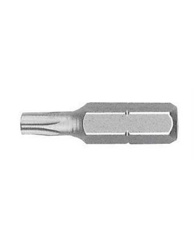 Witte-29507-Punta Torx STANDARD guía 1/4" corta (T27x25)