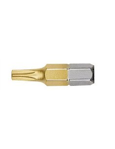Witte-29519-Punta Torx STANDARD TIN guía 1/4" corta (T40x25)