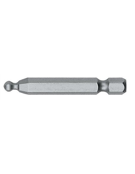Witte-27183-Punta hexagonal de bola STANDARD guía 1/4" larga (3x50)