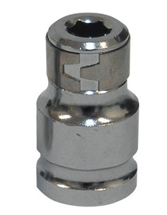 ATM-181006-Adaptador carraca a granel (Cuad.1/2" + Hex.5/16" x 32 mm)