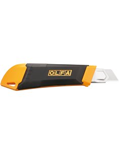 Olfa-DL-1-Cúter con bloqueo automático, contenedor/troceador de cuchillas incorporado en el mango y cuchilla de 18 mm 2