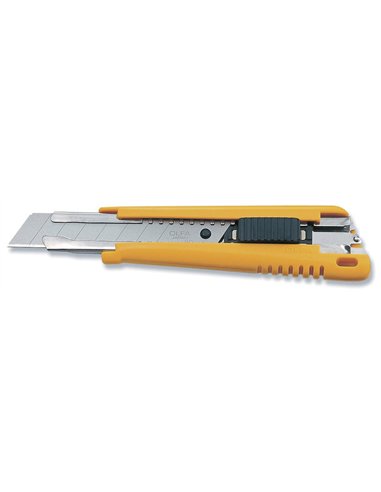 Olfa-EXL-Cúter con bloqueo automático y cuchilla de 18 mm