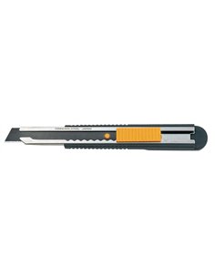 Olfa-FWP-1-Cúter con bloqueo automático especial para empapelado de paredes con cuchilla negra ultra afilada de 12,5 mm