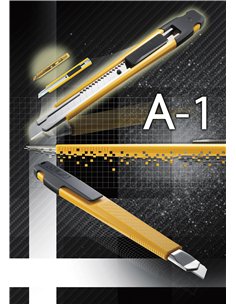 Olfa-A-1-Cúter con bloqueo automático y cuchilla de 9 mm 2