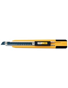 Olfa-PA-2-Cúter con bloqueo automático, cambio automático de cuchilla, cargador para 5 cuchillas y cuchilla 9mm
