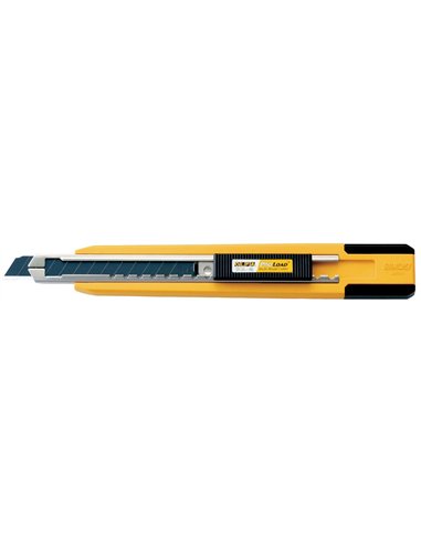 Olfa-PA-2-Cúter con bloqueo automático, cambio automático de cuchilla, cargador para 5 cuchillas y cuchilla 9mm