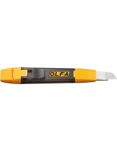 Olfa-DA-1-Cúter con bloqueo automático, contendor de cuchillas usadas incorporado y cuchilla de 9 mm