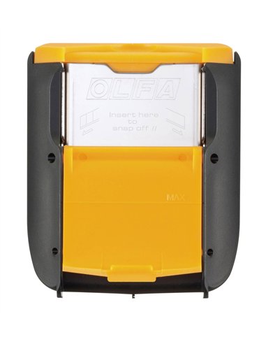 Olfa-DC-5-Contenedor para cuchillas usadas para cinturón o bolsa portaherramientas